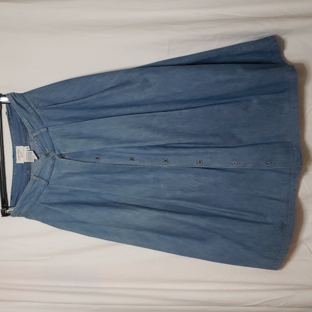 VINTAGE Calvin Klein denim skirt